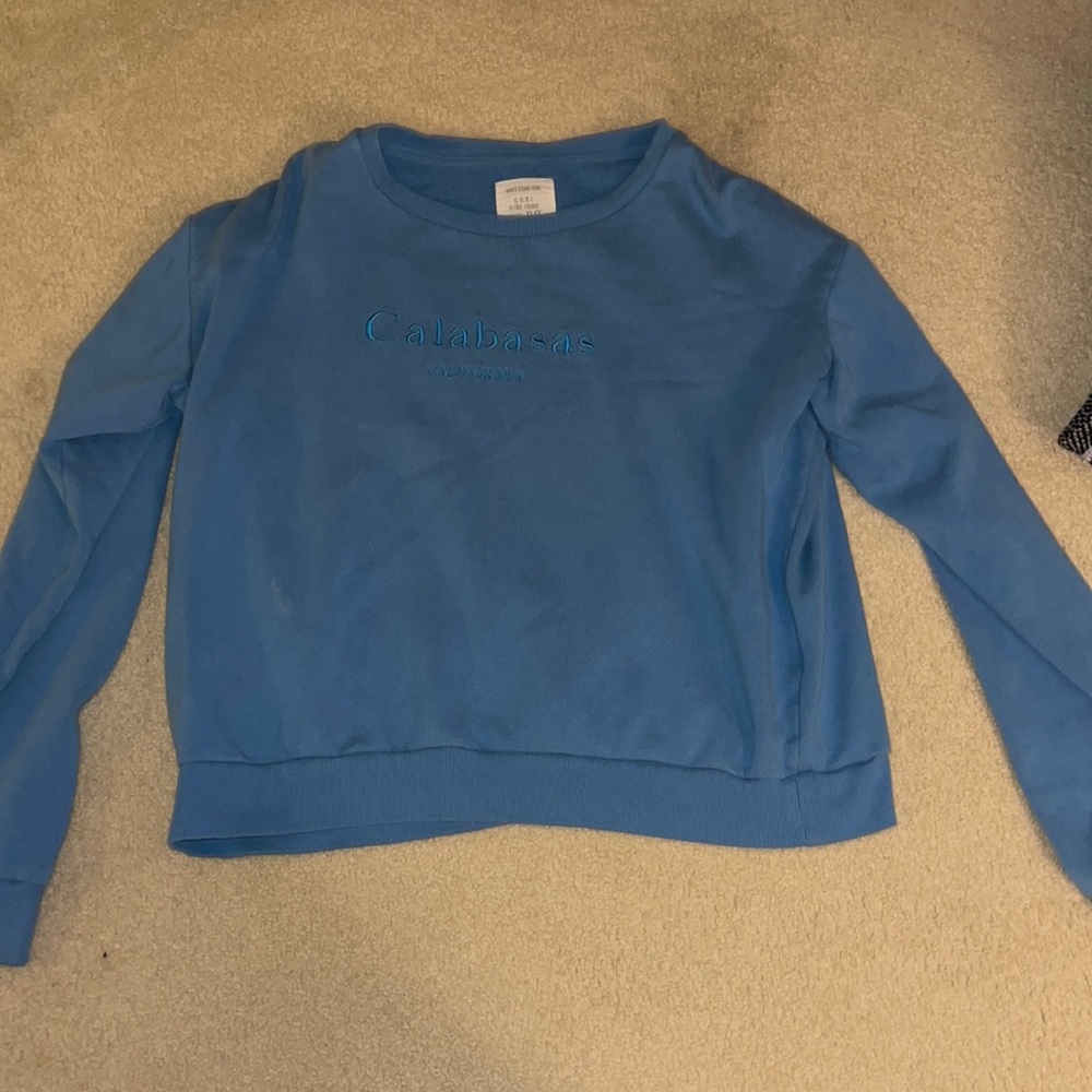 Light blue crew neck sweater size M from Cotton On